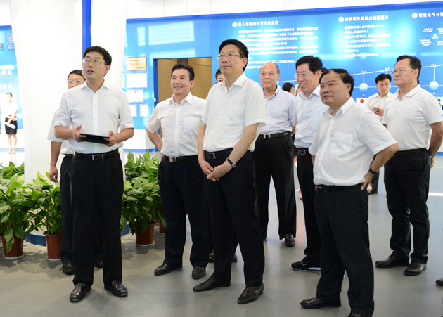 湖南省委書記徐守盛蒞臨威勝電氣產業園調研 