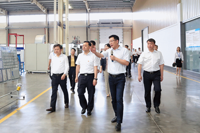 江西省萍鄉市黨政代表團蒞臨威勝電氣調研考察