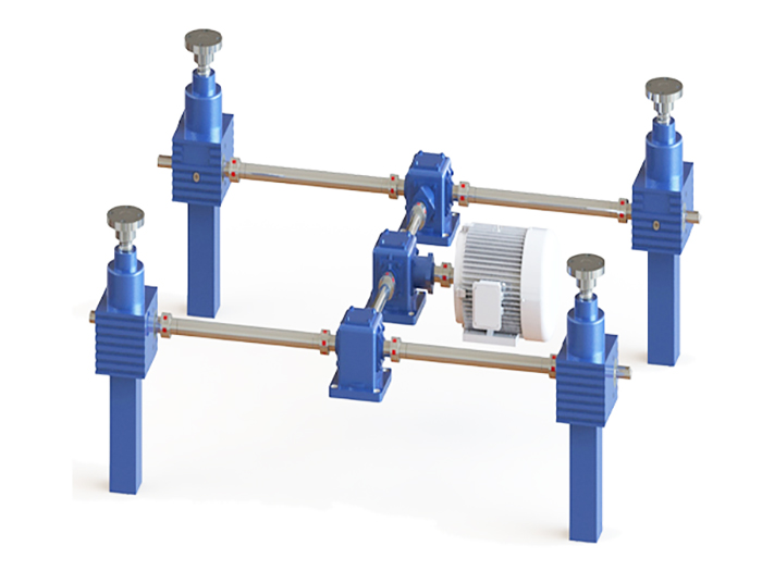 螺旋升降機(jī)：多臺(tái)聯(lián)動(dòng)平臺(tái)